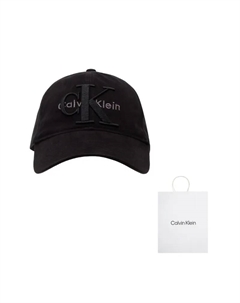 Хлопковая бейсболка унисекс, UB1-Space Black Calvin klein