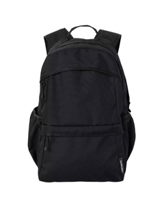 Полиэстеровый рюкзак обычный унисекс черный, Black Carhartt wip