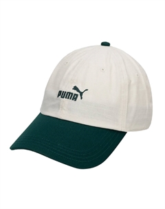 Хлопковая бейсболка унисекс зеленая, Green Puma