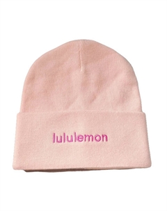 Шерстяная вязаная шапка унисекс черная, 草莓奶昔/STMI/POWP Lululemon