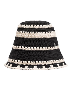 Хлопковая пряжа Женская разноцветная панама, Black Lululemon