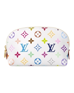 Косметичка Takashi Murakami Pm белая разноцветная Louis vuitton