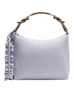 Женская нейлоновая сумка-кроссбодь трансформер фиолетовая, Purple Lululemon