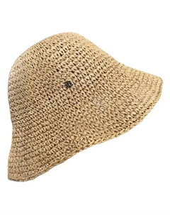 Бумажная пряжа ведро шляпа унисекс коричневый, NAT( Brown ) Lululemon