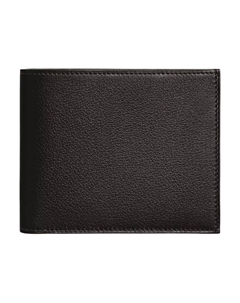 HERMES Кожаный картхолдер Citizen Twill Evergrain Calfskin мужской черный французский синий сапфировый синий, Black & French Blue & Sapphire Blue Hermès