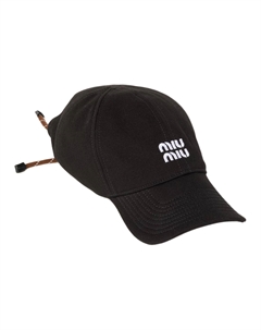 Джиновая бейсболка, Black/Tobacco Miu miu