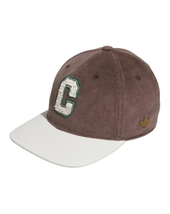 Хлопковая бейсболка Unisex, Dark brown/milky white Adidas