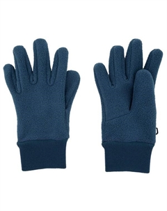 Детские флисовые перчатки без пальцев с трикотажными манжетами - перчатки, синий Maximo