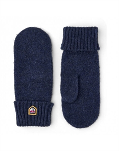 Шерстяные варежки-перчатки Лана, синий Hestra