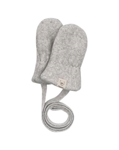 Детская варежка без большого пальца - перчатки, серый Maximo