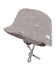 Детская шапочка с муслиновой лентой, ушанка, подкладка - шапочка, мультиколор Maximo