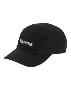 Льняная облегающая кепка, зеленая Supreme