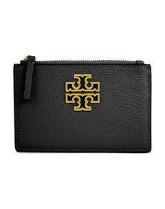 Britten Litchi Кожаная Кардхолдер Регулярный Женский Черный Tory burch