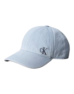 Кепка бейсболка из денима светлой стирки Unisex Calvin klein