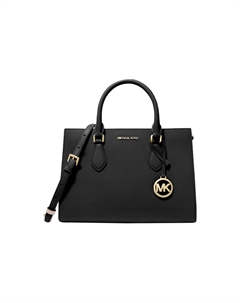 Майкл Корс MK Sheila средняя сумка-саквояж из искусственной кожи сафьяно Michael kors