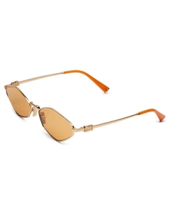 Солнцезащитные очки MU 56ZS, оранжевый Miu miu