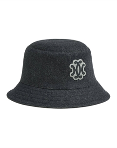 HERMES Кашемировая ведро шляпа женская индиго, Indigo Hermès