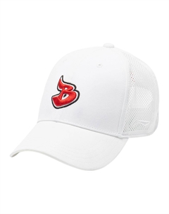 Бейсболка из полиэстера и эластана детская белая Li-ning