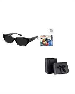 Солнцезащитные очки Cat Eye унисекс, 002 - Matte Black Calvin klein