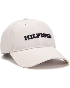 Хлопковая бейсболка мужская экрю, Ecru PQT Tommy hilfiger