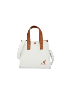 Холщовая сумка тофу, маленькая квадратная сумка, холщовая сумка, дамская сумка, маленькая кроссбоди экрю Kangol