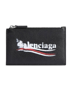 Бренд Кардхолдер с логотипом на молнии Balenciaga