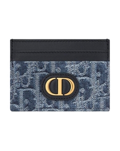 Картхолдер из жаккардового полотна и джинсовой ткани Dior
