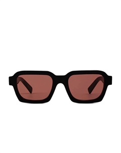 Солнцезащитные очки в прямоугольной оправе, черный Retrosuperfuture