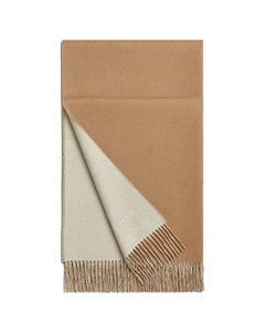 HERMES Женская кашемировая шаль верблюжьего цвета, Camel Hermès