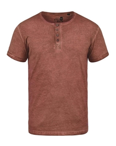 Футболка, коричневый Solid
