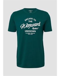 Футболка, оливковый S.oliver