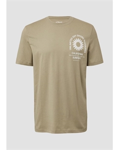 Футболка, оливковый S.oliver