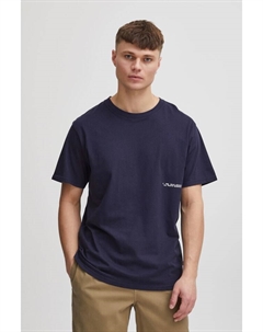 Футболка, синий Solid