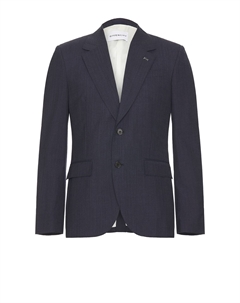 Пиджак с лацканами «шаль», Dark Blue Givenchy