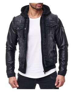 Джинсовая куртка, черный Cipo&baxx