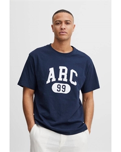 Футболка, синий Solid