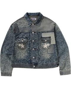 Куртка джинсовая мужская, Marine Blue/NYX A bathing ape®