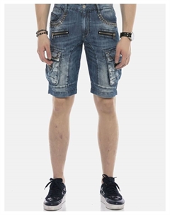 Джинсовые шорты, синий Cipo&baxx