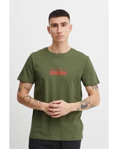 Футболка, зеленый Solid