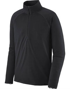 Мужская базовая кофта с молнией на шее Capilene Midweight, Black Patagonia