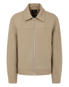 Шерстяной бомбер на молнии, нейтральный Studio tomboy