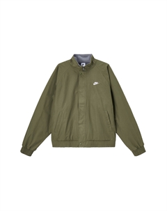 Клубная куртка мужская средняя оливково-зеленая с белым, Medium Olive Green/White Nike