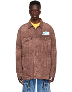 Красная джинсовая куртка We11done