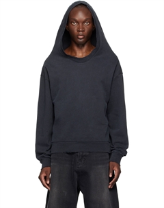 Толстовка с широким воротом, черный We11done