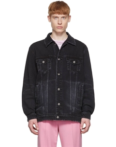 Черная джинсовая куртка We11done