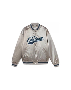 Куртка-бомбер с нашивкой логотипа, Gray Carhartt wip