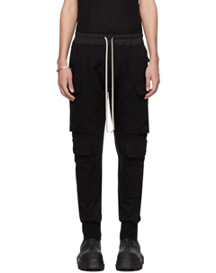Черные брюки карго Mastodon, цвет Black Rick owens