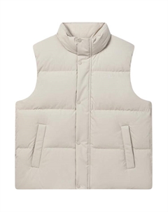 Оригинальная серая флисовая жилетка для мужчин ORIGINALE, Fleece-Lined Gray Fila