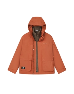 Ветровка мужская светло-ржаво-красная, Light Rusty Red Fila