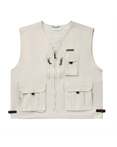 Бежевый жилет для мужчин, Beige Columbia